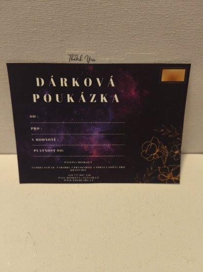 Dárková poukázka