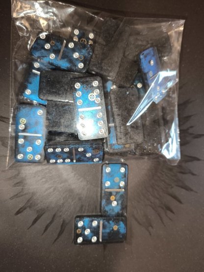 1.DOMINO z pryskyřice vlastní výroba